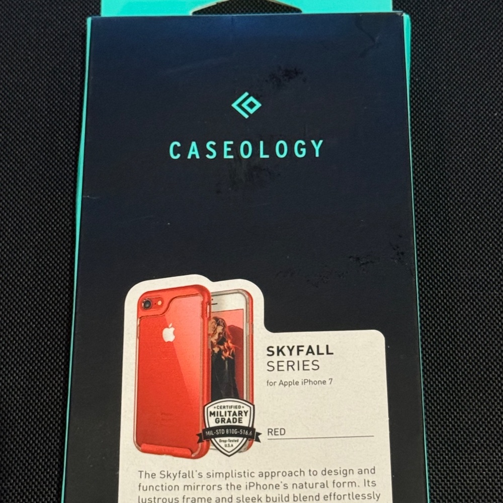 Brand new in box Caseology Skyfall Series Red iPhone 7 phone case